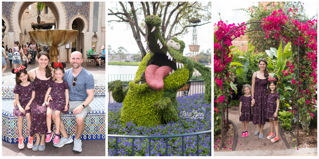Epcot during the flower festival in 2022 at Walt Disney World