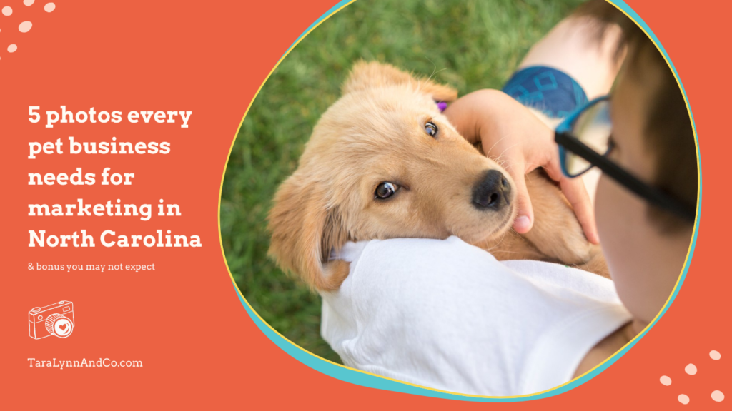 Branding photos for pet businesses