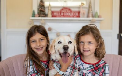 Creative holiday photo ideas for pets and kids