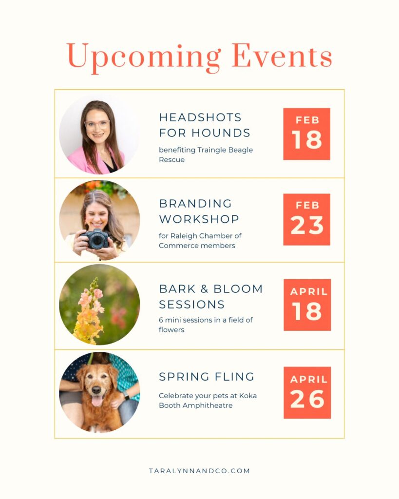 List of pet-friendly events for Spring 2026 in central North Carolina